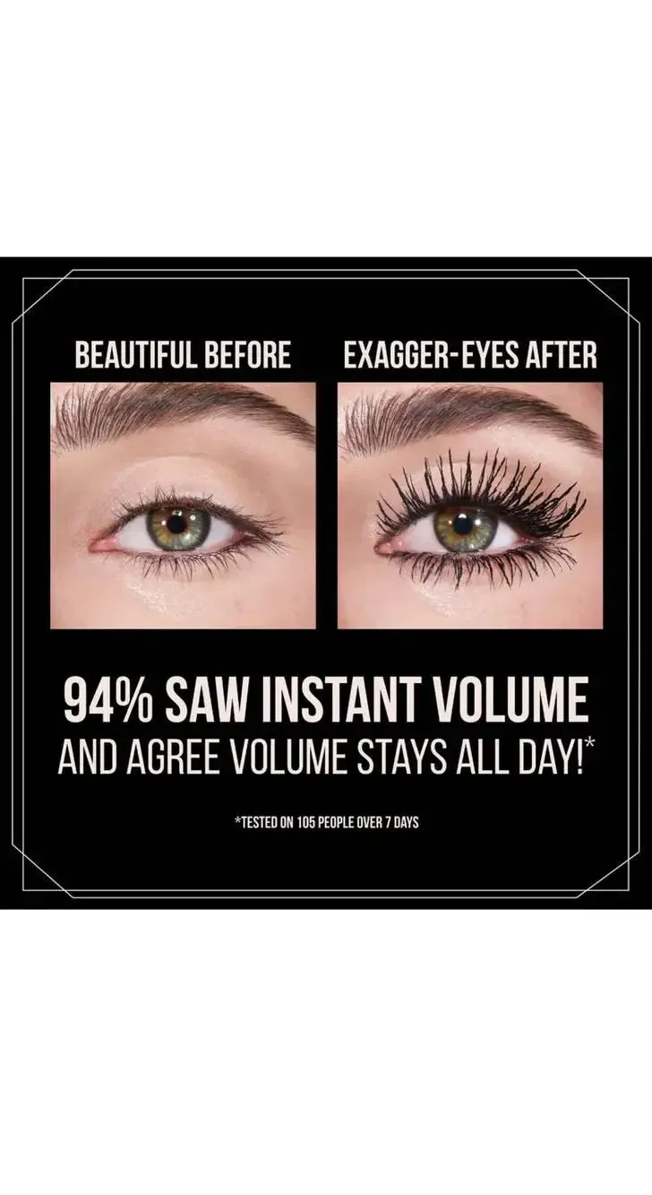 Charlotte Tilbury Exagger-Eyes Volume Mascara 0.33 oz / 10 mL New